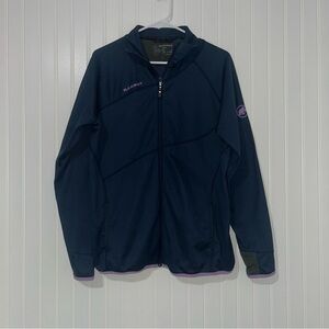 Mammut zip up fleece jacket size large